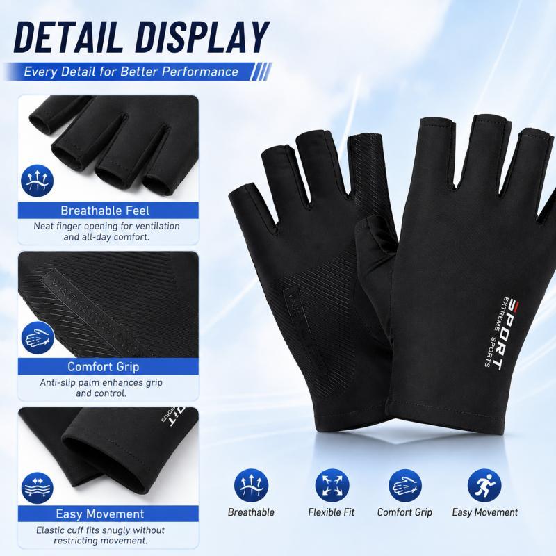 Half Finger Cycling Gloves for - Workout Glove Gym 评论和价格