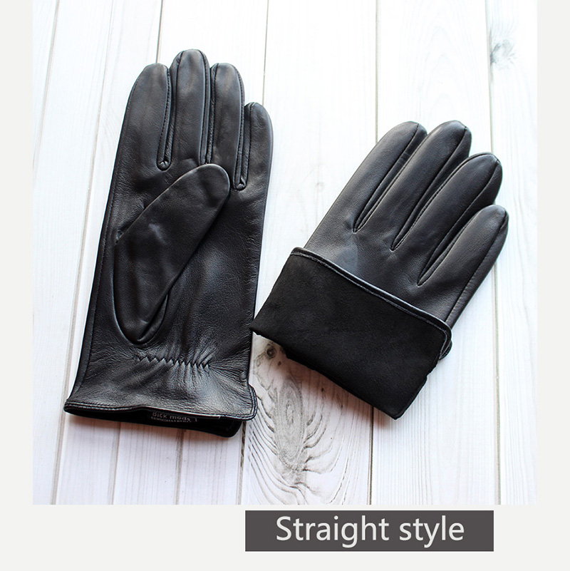 Autumn Thin Sheepskin Leather  - Leather Driving Glove 评论和价格