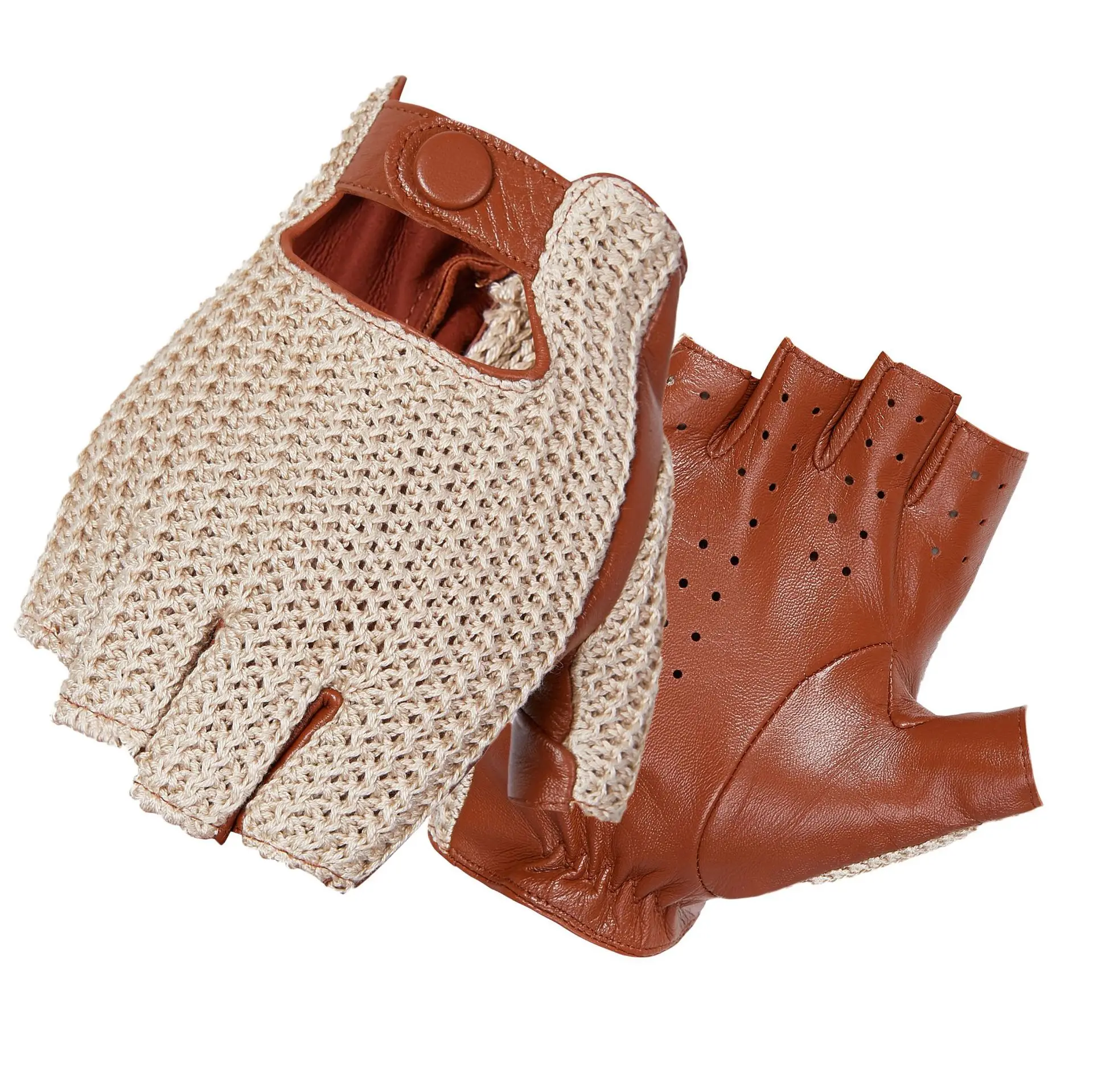 Men's Genuine Leather Unlined  - Leather Driving Glove 评论和价格