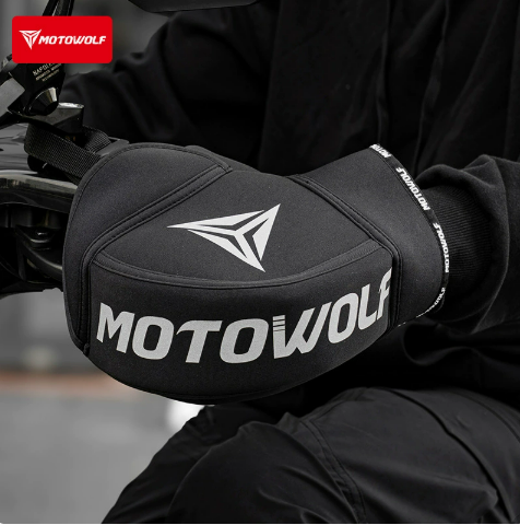 Motorcycle Thick Warm Handleba - Heat Resistant Glove 评论和价格