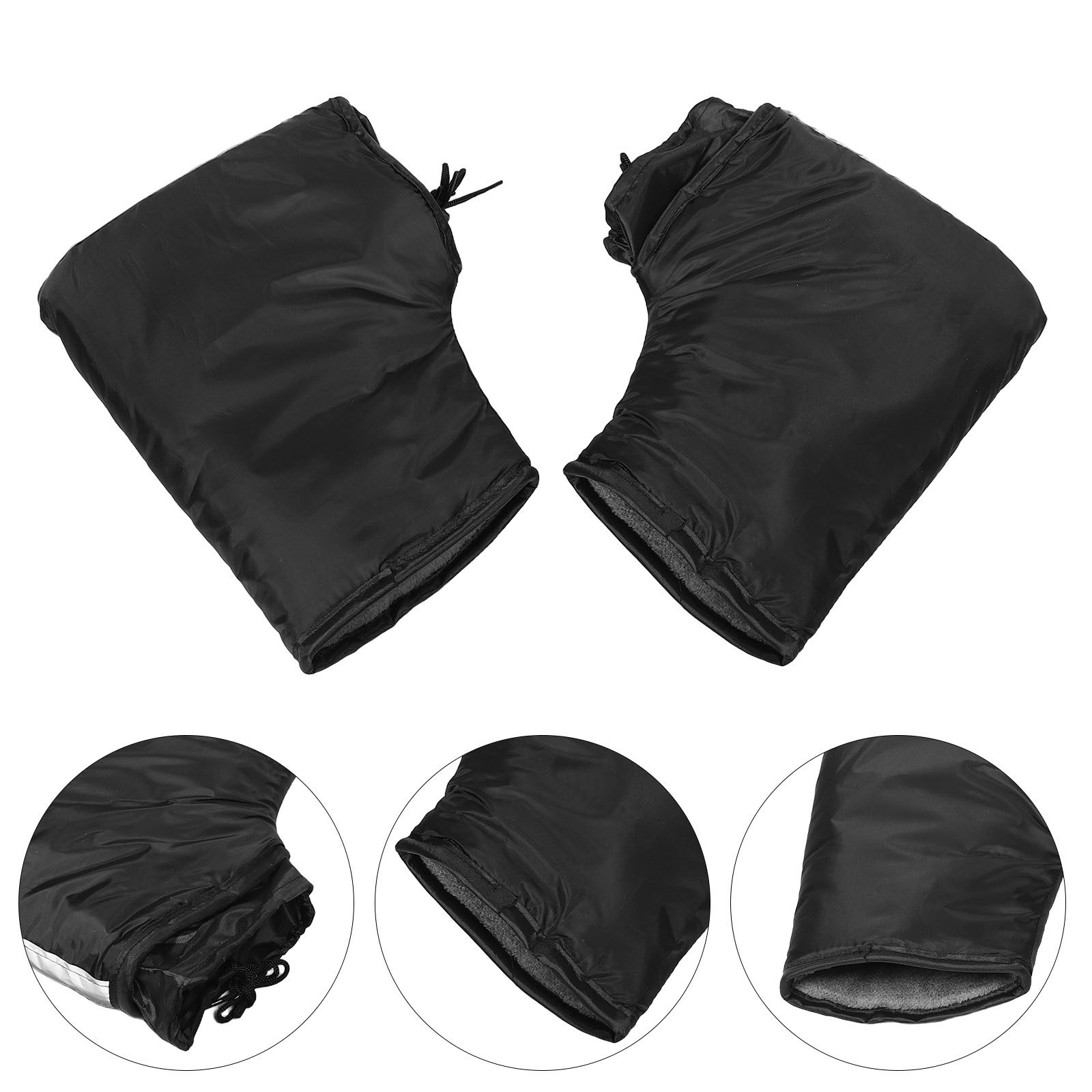 2Pcs Motorcycle Handlebar Wind - Winter Glove Insulated 评论和价格