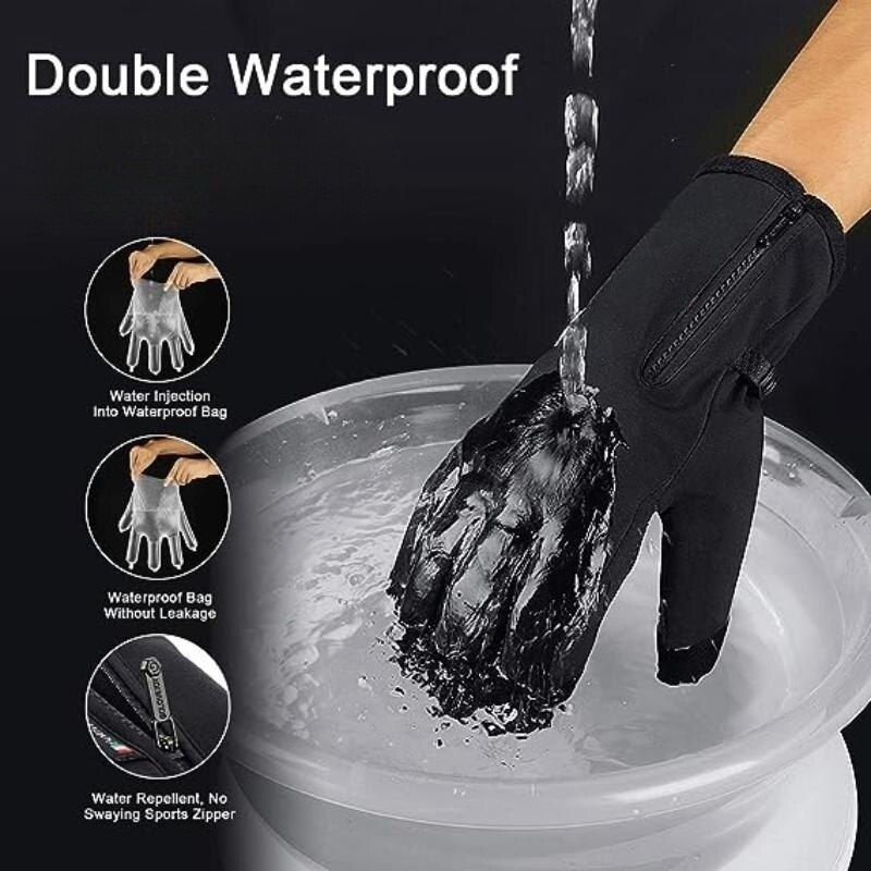 Winter Warm Gloves Men Women T - Leather Driving Glove 评论和价格